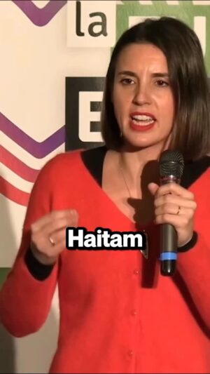 Irene Montero Instagram - ¿Dónde le ven la fiesta? Hay que recuperar la brújula moral.