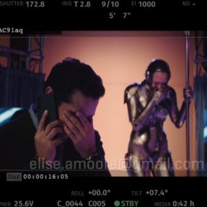 Ivanna Sakhno Instagram - Don’t tell m3gan I said this but she’s pretty funny 

Our movie’s out in theaters now!
