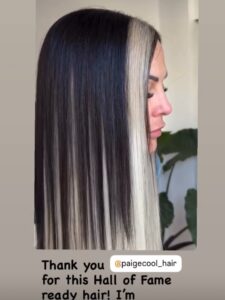 Jamie Szantyr Instagram - Had to dedicate an entire post to @paigecool_hair for giving me the most amazing hair I have ever had and for getting me Hall of Fame ready! I had a vision for this hair, and she made it come to life and exceeded my expectations! π₯
Her hair work is magic! Follow her, book her for a complete hair transformation in CT and Boston! My hair is the healthiest itβs ever been.
One of my most favorite people, ever. I always love being in her chair and so will you so hit her up! Thank you, Paige!! ππ
And @every1loveslindsey thank you for the HOF glam girl!! ππ You nailed the exact look I was going for! Love you!!