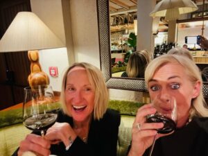 Jane Moore Instagram - Look who’s over from France! Great catch up with @the_mcgiff @dovetalelondon Such a fun night.