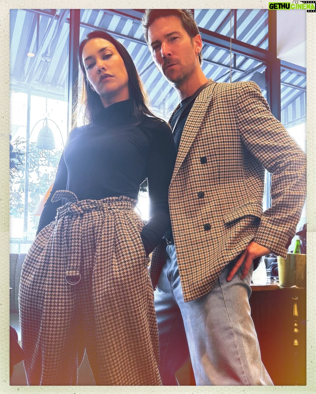 Janina Gavankar - 12.7K Likes - A brunch of minds and hearts. 
(Not pictured: @vincezampella Untagged: Alex Beachum) 
 
PS: I guess Troy and I share suits now?
