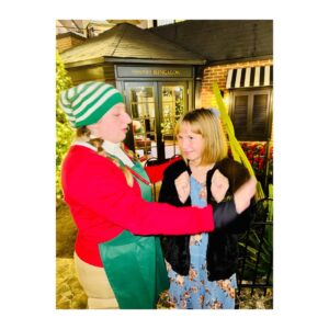 Jennifer Gimenez Instagram - We felt very fortunate to have taken Mackenzie to @westfieldcenturycity mall to have a #Santa excursion. It was truly an amazing experience. We had the best time. To see Mackenzie‘s eyes light up of excitement is priceless. It was so interactive and so cool. The elves were so great with all of us and Mrs. Claus and Santa Claus were unbelievably amazing and they  gave us some amazing quality time with them. It’s a very intimate and fun experience. @timryandopeman and I are truly fortunate to have Mackenzie with us full-time and we get to experience life as a family. 
Wishing you and your loved ones a very merry holiday season and a happy new year. 
oh PS on a sidenote Mrs. Claus was so dope. She started doing #67 with Mackenzie. It was hilarious!
🎅🧑‍🎄🎄🙌🥰🎉💋🤍🕊️🌲