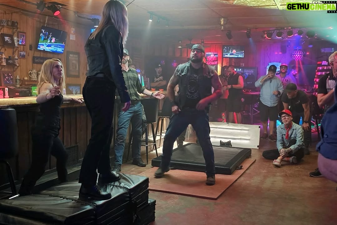 Jennifer Holland - 95K Likes - In honor of episode 8 dropping imminently… a @peacemaker bts photo dumb 🫶🏻✌🏼such a bittersweet evening. Thanks for hanging out with us this season, everyone! Don’t miss the last episode tonight on @hbomax