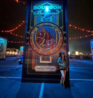 Jenny Lewis Instagram - sometimes when you’re on you get to hang with @ringostarrmusic @bourbonandbeyond !  watched @wherethefuckissturgillsimpson out in the wild with the fellers.  lots of great kicks & accessory shots by my fave @penelopemrtnz  nice seeing @keithharingfoundation Julia out in the wild @meijergardens  took a late night stroll of the gardens with the dudes. 
@matthw.francis famous central park raccoon selfie 
oh, and the @grillospickles swag shirt maiden voyage.  BLESS!