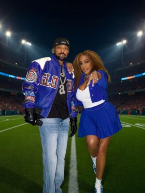 Jessica Betts Instagram - Super Bowl LIX Halftime Show‼️
 @kendricklamar @serenawilliams  Big Fans! Y’all know The Betts love Halloween‼️🎃 #GeminiTwin #ComptonsFinest 
@bryonjovar (Halloween Kang) 💙
@dashonebydash 
@allinadayswerk Mua 💋
@tyrenredd 📷💥