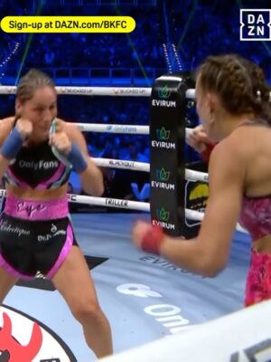 Jessica Eye Instagram - @JessicaEvilEye Wins every round in her BKFC Debut!
#BKFC76 | Live NOW on DAZN