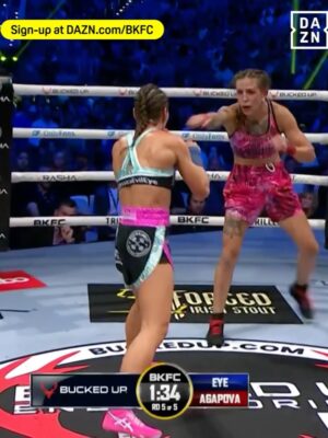 Jessica Eye Instagram - @JessicaEvilEye Wins every round in her BKFC Debut!
#BKFC76 | Live NOW on DAZN
