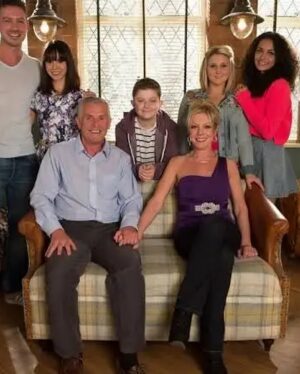 Jessica Fox Instagram - “When everything goes to hell, the people who stand by you without flinching — they are your family.”

What a night for the Osborne Family! I am so extremely proud of us and the work, the storylines, the many laughs and many more tears we have shed over the years. A day on our set is always filled with joy and as Jimmy says ‘we always have a laugh, don’t we?’ 

IGetting to stand up on the stage last night was so thrilling and I wanted to shout out to ALL our extended Osbornes - you are part of the journey and we are so proud of you all. Helen, Guy, Jazz, Anna, Ellis, Charlie, Suzanne, Ryan, Nico, Kassius, Tylan, Adam - you are all so missed! 

A special shout out to our fabulous Noah who was nominated for best young performer - you are a true wonder and we love you so much. And our latest additions Ryan and Isabelle. Two young actors who took the screen by storm. Massive Congratulations to you both for the Best Storyline and to beautiful, talented and one of the best criers ever Isabelle on her award for Best Newcomer - you smashed it! 

Dress of dreams @aensostudio 
Overlay and alternations (thankyou for always being so patient with me) @sarahvictoriabirch @liverpoolalterationsboutique 
Shoes @simmilondon Earrings @helixandconch 
Cuff and ring @marksandspencer 
Hair and makeup genius (I had the most fun spending time with you, you made me feel incredible, thank you) @antoniocruzmakeup @creativesagencyltd