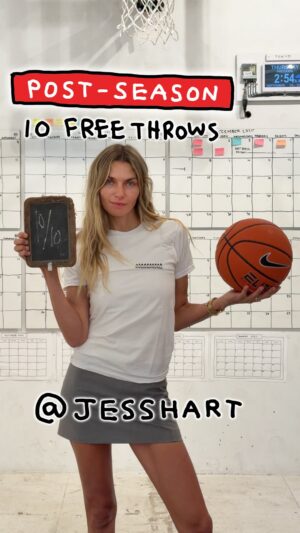 Jessica Hart Instagram - POST-SEASON 
10 Free Throws with @jesshart 

Earn your Post-Season points on the ISRU App.

Break your habit. Find your ritual.