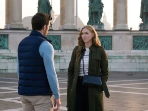 Jessica Sipos Instagram - What happens when Ava decides to take her honeymoon alone after her cancelled wedding? 

Watch #LoveOnTheDanube: Royal Getaway, part of the Love on the Danube movie collection, Saturday at 8/7c. Stream now on @hallmarkplus