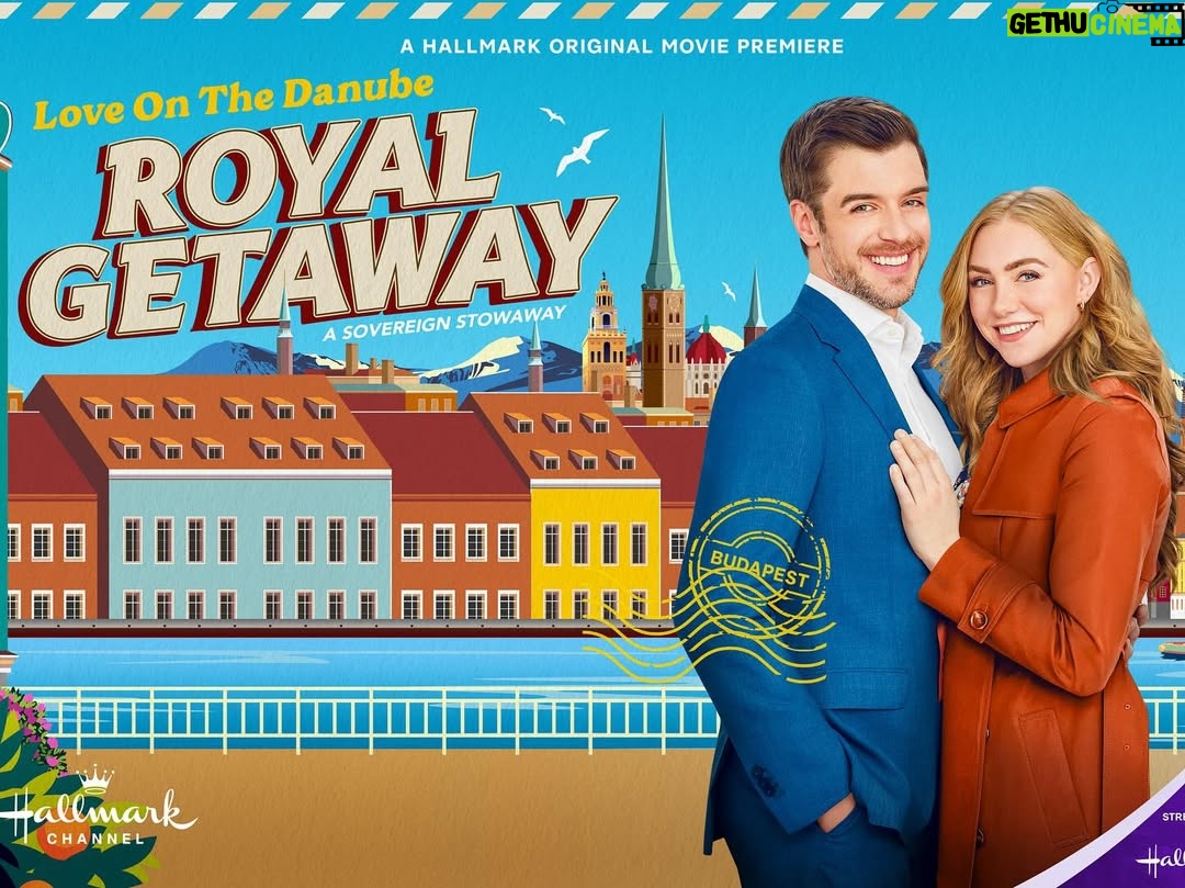 Jessica Sipos - 1.8K Likes - What happens when Ava decides to take her honeymoon alone after her cancelled wedding? 

Watch #LoveOnTheDanube: Royal Getaway, part of the Love on the Danube movie collection, Saturday at 8/7c. Stream now on @hallmarkplus