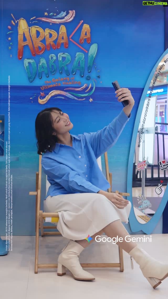 Jessica Veranda Tanumihardja - 12.7K Likes - Shout out to my Ultimate partner in crime, The Galaxy Z series and Google Gemini for being my director of the day💙
From capturing every moment at the Gala Premiere to finding the best poses for selfies at the Abracadabra Booth 🩵

Go check out Abracadabra The Galaxy of Ultimate Healing hanya di Viu, kalian bisa nikmatin fun dan healing vibes bersama the one and only Ji Chang Wook

#ExploreGalaxyWay #GalaxyZFlip7 #GalaxyZFold7 #GoogleGemini #GalaxyCan
 @samsungindonesia