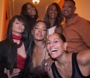 Jill Marie Jones Instagram - September 11, 2025 
At The Château with The Core Six (The Day 1’s)… Celebrating 25 years of #GIRLFRIENDS 🎉🎉♥️
I was looking around the table at each set of eyes, every smile and even closed my eyes for a quick second to listen to all of the familiar laughter. Every time we get together it’s like we’re in our 20’s again and no time has past. 

I was thinking about… where we all met, for the first time. I thought about our first table read. Our first day on set. The day we aired for the first time (September 11, 2000) and how that felt. I guess I was just thinking about our origin story. How it all began. And Boy O’ Boy! What A F%&k*ng Incredible Story!!! What A Ride!!!🤘🏾♥️

HAPPY ANNIVERSARY!!! #25 
GIRLFRIENDS 4EVA!!! 💃🏾💃🏾💃🏾💃🏾🕺🏾♥️ 

@marabrockakil 
@traceeellisross 
@therealgolden47 
@misspersiawhite 
@reggieh69