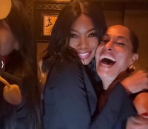Jill Marie Jones Instagram - September 11, 2025 
At The Château with The Core Six (The Day 1’s)… Celebrating 25 years of #GIRLFRIENDS 🎉🎉♥️
I was looking around the table at each set of eyes, every smile and even closed my eyes for a quick second to listen to all of the familiar laughter. Every time we get together it’s like we’re in our 20’s again and no time has past. 

I was thinking about… where we all met, for the first time. I thought about our first table read. Our first day on set. The day we aired for the first time (September 11, 2000) and how that felt. I guess I was just thinking about our origin story. How it all began. And Boy O’ Boy! What A F%&k*ng Incredible Story!!! What A Ride!!!🤘🏾♥️

HAPPY ANNIVERSARY!!! #25 
GIRLFRIENDS 4EVA!!! 💃🏾💃🏾💃🏾💃🏾🕺🏾♥️ 

@marabrockakil 
@traceeellisross 
@therealgolden47 
@misspersiawhite 
@reggieh69
