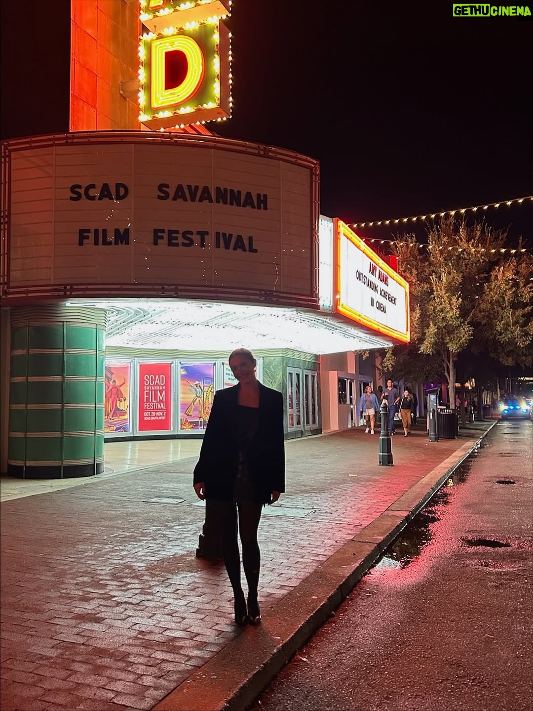 Jocelyn Shelfo - 3 Likes - In honor of the Scad Savannah Film Festival- it was an a dream to present to these icons 🤭❣️