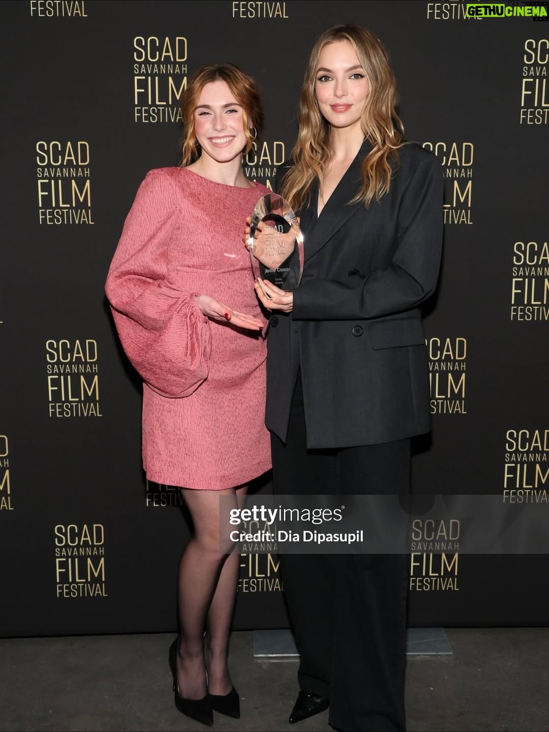 Jocelyn Shelfo - 3 Likes - In honor of the Scad Savannah Film Festival- it was an a dream to present to these icons 🤭❣️