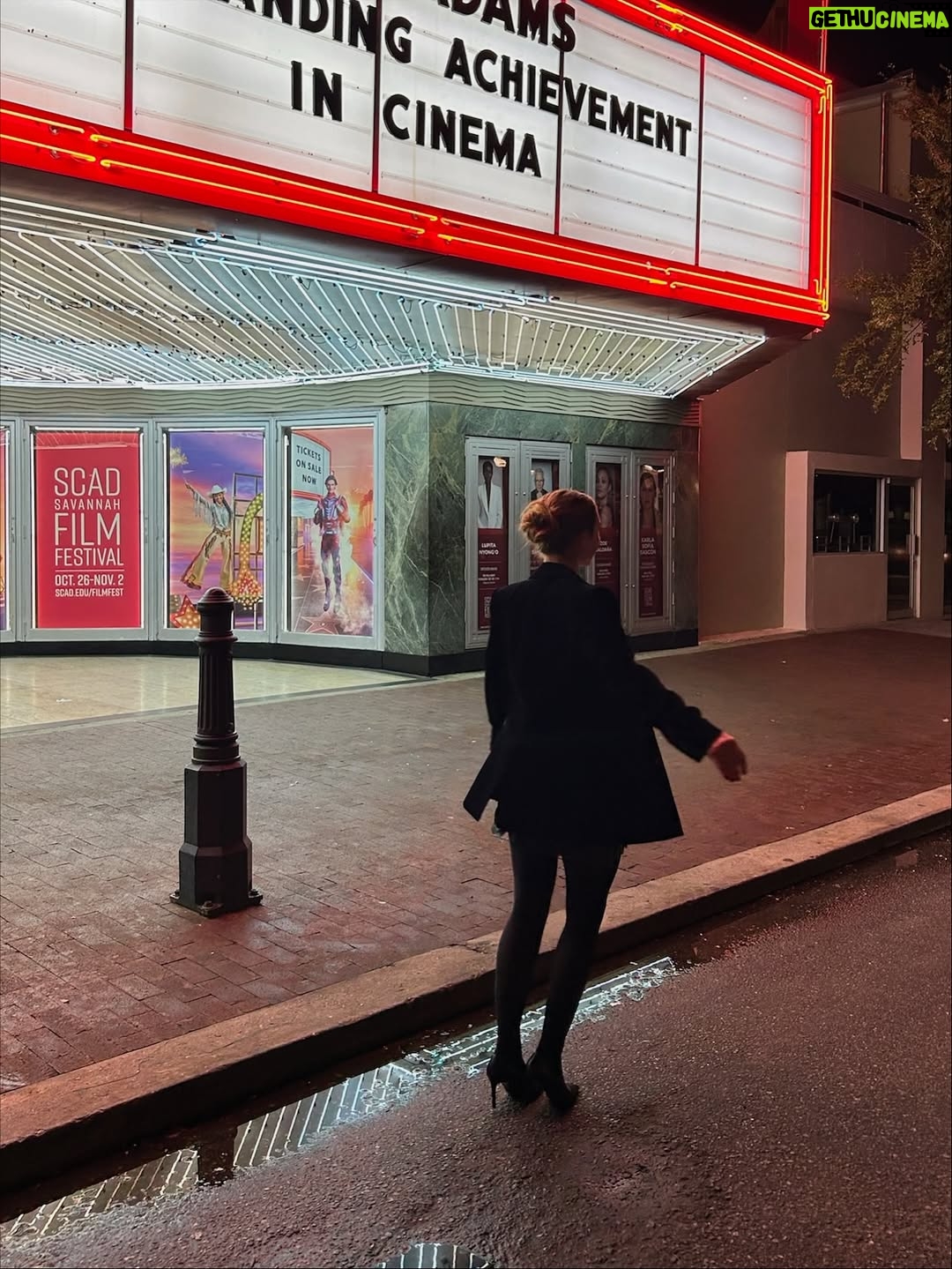 Jocelyn Shelfo - 3 Likes - In honor of the Scad Savannah Film Festival- it was an a dream to present to these icons 🤭❣️