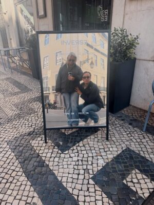 Johanna Nordström Instagram - han tog mig till lissabon! fult va de inte! äckligt va de inte!