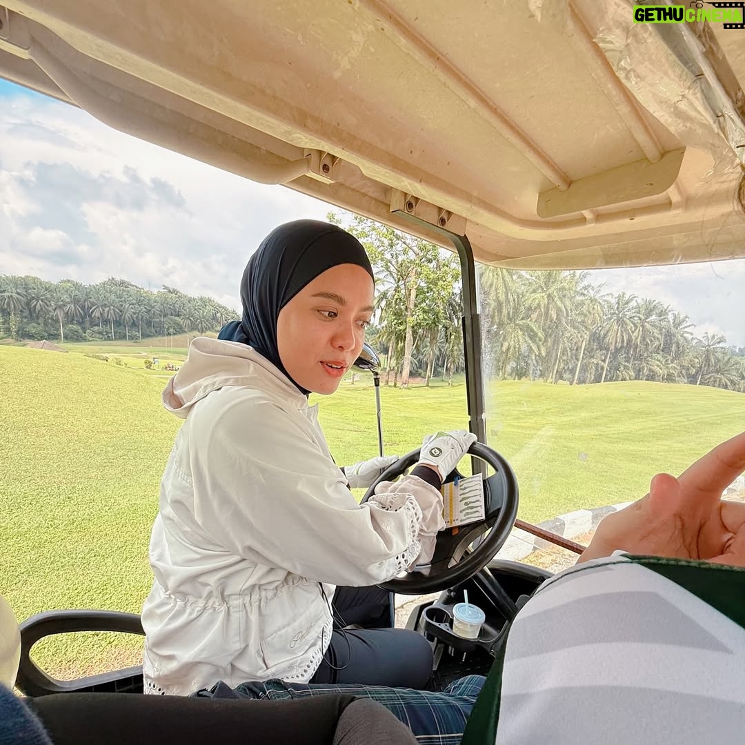 Julia Farhana Marin - 313 Likes - .
Have to go back to work soon, but I will always have time for golf 🫶🏻 

I have a feeling @bbgcmalaysia will be my weekly getaway for golf now. Very well maintained, love the green, challenging but very satisfying golf course. 

See you soon @bbgcmalaysia 🫶🏻
Girls, wanna try golfing? 🤪 @shazabae_ @dianadanielleb @afina_balqis @uqashasenrose2 @therealsaraali @bellaastillah @ameliath @nabila.razali