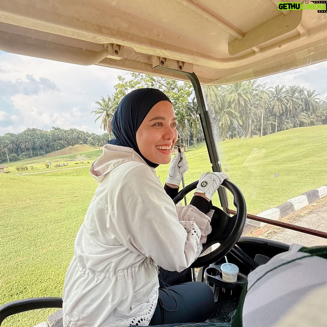 Julia Farhana Marin - 313 Likes - .
Have to go back to work soon, but I will always have time for golf 🫶🏻 

I have a feeling @bbgcmalaysia will be my weekly getaway for golf now. Very well maintained, love the green, challenging but very satisfying golf course. 

See you soon @bbgcmalaysia 🫶🏻
Girls, wanna try golfing? 🤪 @shazabae_ @dianadanielleb @afina_balqis @uqashasenrose2 @therealsaraali @bellaastillah @ameliath @nabila.razali