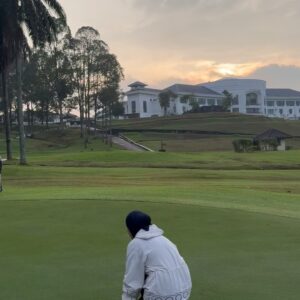 Julia Farhana Marin Instagram - .
Have to go back to work soon, but I will always have time for golf 🫶🏻 

I have a feeling @bbgcmalaysia will be my weekly getaway for golf now. Very well maintained, love the green, challenging but very satisfying golf course. 

See you soon @bbgcmalaysia 🫶🏻
Girls, wanna try golfing? 🤪 @shazabae_ @dianadanielleb @afina_balqis @uqashasenrose2 @therealsaraali @bellaastillah @ameliath @nabila.razali