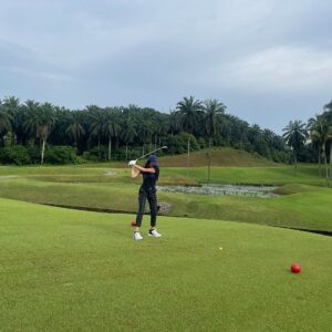 Julia Farhana Marin Instagram - .
Have to go back to work soon, but I will always have time for golf 🫶🏻 

I have a feeling @bbgcmalaysia will be my weekly getaway for golf now. Very well maintained, love the green, challenging but very satisfying golf course. 

See you soon @bbgcmalaysia 🫶🏻
Girls, wanna try golfing? 🤪 @shazabae_ @dianadanielleb @afina_balqis @uqashasenrose2 @therealsaraali @bellaastillah @ameliath @nabila.razali