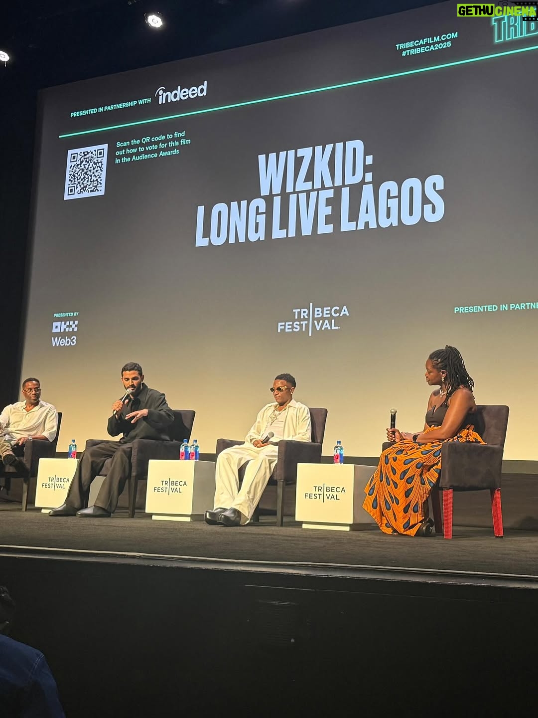 Julie Adenuga - 7.5K Likes - Wizkid: Long Live Lagos
TriBeCa Film Festival

Newsletter out tomorrow. Annual leave update incoming. Sign up ✌️