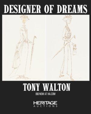 Julie Andrews Instagram - For any superfans and collectors - some of Tony Walton’s early sketches, design renderings and story boards from MARY POPPINS will be sold online via Heritage Auctions website tomorrow, Friday, May 16, at 12 noon ET. A portion of sales proceeds will benefit Broadway Cares. Register to bid at ha.com/7400 - Team Julie