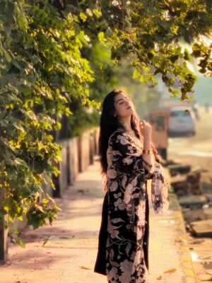 Kajal Sharma Instagram - 🍃🖤🥀