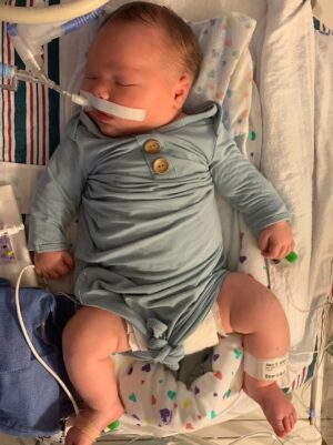 Kara Keough Instagram - The things that “could have been, should have been, would have been” could eat me alive… and sometimes do. But I’ll never regret being McCoy’s mama 💙 miss you, baby. #infantlossawarenessmonth