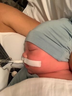 Kara Keough Instagram - The things that “could have been, should have been, would have been” could eat me alive… and sometimes do. But I’ll never regret being McCoy’s mama 💙 miss you, baby. #infantlossawarenessmonth