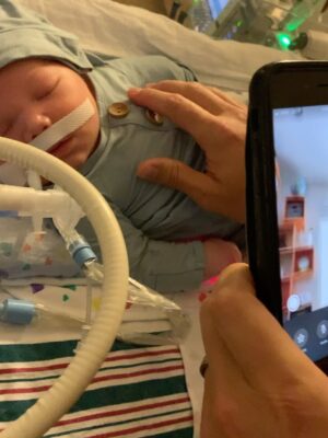 Kara Keough Instagram - The things that “could have been, should have been, would have been” could eat me alive… and sometimes do. But I’ll never regret being McCoy’s mama 💙 miss you, baby. #infantlossawarenessmonth