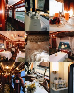 Karen Fujii Instagram - Honeymoon journey 
Venice Simplon-Orient-Express, from Paris to Venice. 🚂✨

ハネムーンのメインイベントとして、
ずっと楽しみにしていた
夢のオリエント急行に乗ってきました。

今振り返っても、
あれは本当に現実だったのかな…？と思うほど。
非日常の世界にそっと連れていかれたみたいで、
映画のワンシーンに迷い込んだような時間でした。🎬

写真や動画だけでは伝えきれない、
あの空気と贅沢さ。

何度も、心がふわっとときめく瞬間がありました。✨

一生の宝物になる列車の旅。

またいつか、乗りたいな…🥂💐

@belmond 
@vsoetrain