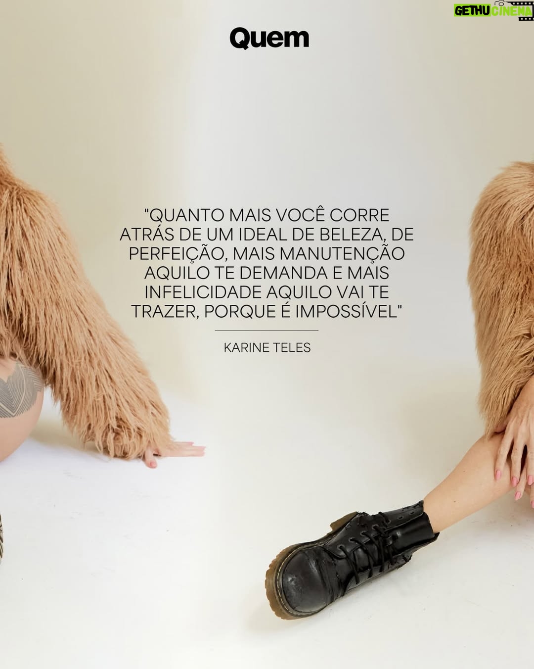 Karine Teles - 4.4K Likes - @karineteles é plural, multifacetada e cheia de camadas — de monocromática na vida dela, apenas sua adorável e sonhadora Aldeíde, de 'Vale Tudo' 💜 Atriz premiada, roteirista e diretora, é reconhecida por suas três décadas no teatro, os filmes nos quais brilhou, como 'Bacurau' e 'Benzinho', e está sentindo o gostinho diferenciado da popularidade que um novelão traz. Em um papo exclusivo com  a repórter @cpdasneves a artista fala sobre carreira, maternidade e os desafios da exposição pública somado à responsabilidade de representar as pessoas. "A gente se expor e ser vulnerável como artista é fundamental, mas o que estamos expondo são questões humanas, debates a respeito de sentimentos, de comportamentos, da sociedade, individuais", reflete. Link na bio para a entrevista completa!