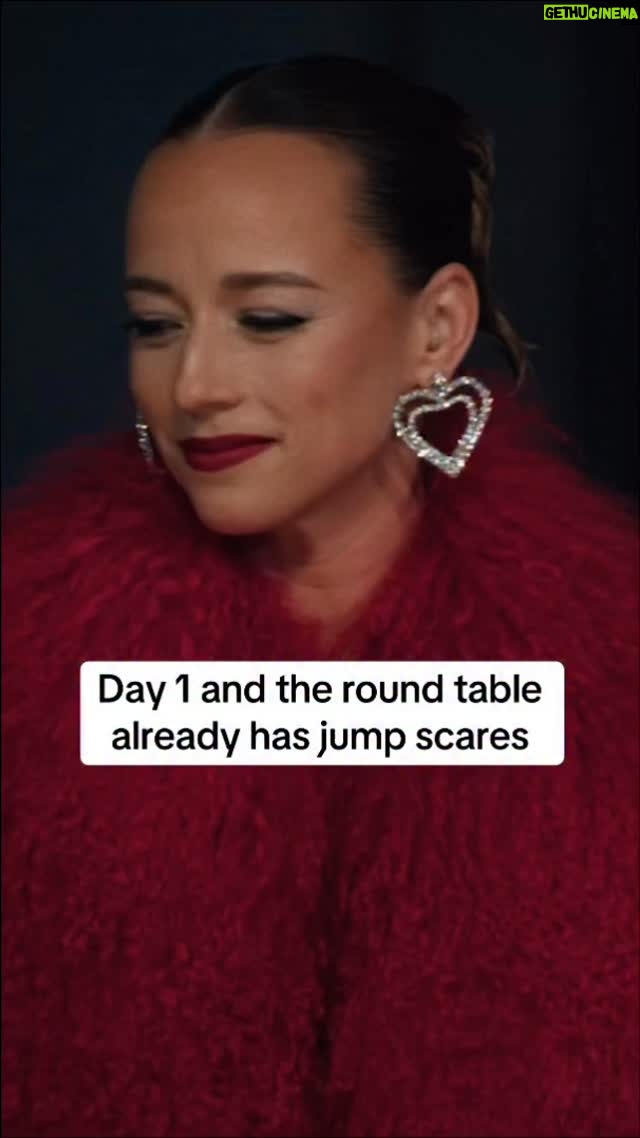 Karine Vanasse - 1.1K Likes - When Karine skips the pleasantries and goes straight to the drama… 🔪🩸 #TheTraitorsCanada