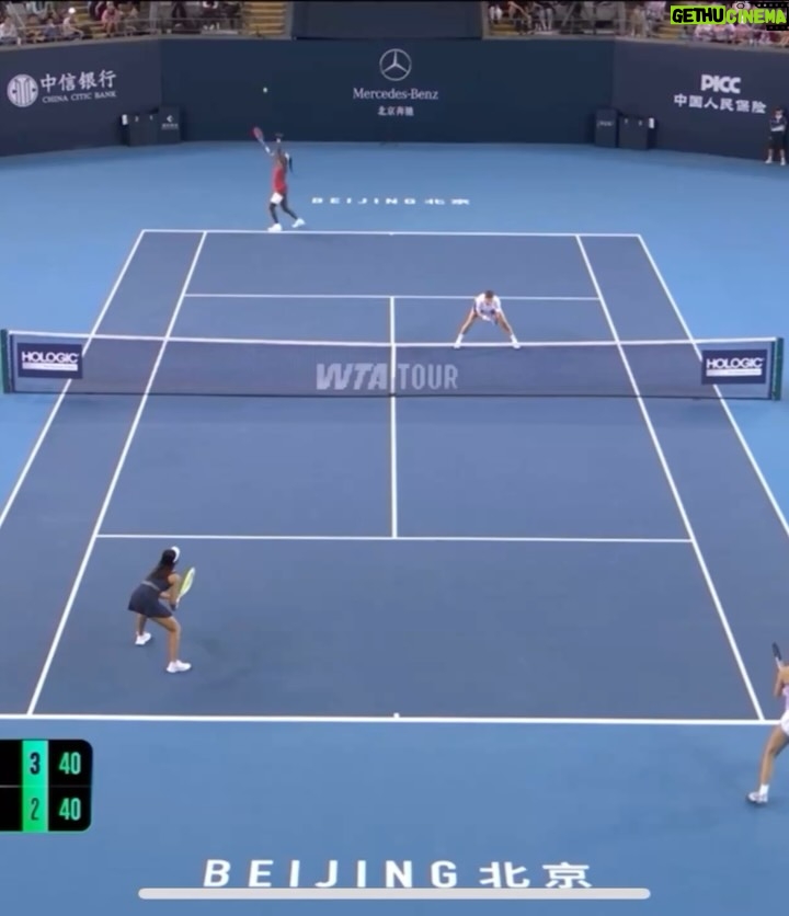 Karolína Muchová - 9.6K Likes - Doubles trouble in Beijing 👻🧧
Made it to the semis with a lot of laughs (and maybe a few questionable tactics). 
It’s not the ending we hoped for, but your love made it all worth it🫰🏽🤍
谢谢你们!
#MucHon