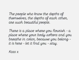 Kassandra Clementi Instagram - Today is R U Ok day. In 2015, in the midst of filming Home and Away - my Dad took his life.

I’ve written many essays and musings about his death, his life, and how he left, but it’s not something I’ve spoken about publicly - it always feels bigger than me and I hesitate to tell parts of a story that don’t belong to me. Especially when the person they belong to, isn’t here.

Today I reflected on my Dad and also the lives of those still here; the lives of everyone I love. Also the lives of people I know nothing about but are somewhere in the world, dragging themselves to dawn and questioning if they can keep going.

No one’s life is a montage of skipping through a daisy field with a golden retriever and a rainbow shooting from their ass - being human is hard. This society is hard. 

Everyone knows joy, and everyone knows hurt and no matter where we’re from or where we are, that connects us. There are parts of every person on earth that we would identify with, with such fierce familiarity and sometimes these people don’t come home. 

Be the depth and the humor and the flicker of hope in someone’s day. Look people in the eyes, see them, mean it. Give a shit. Give all of the shits. Find the people who do the same.

The people who know the depths of themselves, the depths of each other, are such beautiful people. 

There is a place where you flourish - a place where your body softens and you breathe in color, because you belong - it is here - let it find you - stay. 

If you have been touched in any way by suicide, and you feel comfortable to do so - leave a love heart under this so people don’t feel so alone.