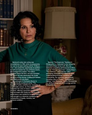 Kathrine Narducci Instagram - For @therichreporter magazine summer/fall issue we had the honor of interviewing iconic actress @kathrinenarducci (swipe left to check out her full spread) 

Narducci’s entry into acting was serendipitous. In 1993, while accompanying her son to an open casting call for “A Bronx Tale,” she seized the opportunity to audition herself and landed the role of Rosina Anello, the protagonist’s mother. This debut, opposite Robert De Niro, not only launched her career but also showcased her innate ability to portray strong, multifaceted women with authenticity and depth.
Her portrayal of Charmaine Bucco in

HBO’s critically acclaimed series “The Sopranos”further solidified her reputation as a formidable actress. As Charmaine, she embodied the voice of reason amidst a world of chaos, offering a grounded perspective that resonated with audiences. Narducci’s performance was lauded for bringing nuance and strength to a character navigating the complexities of loyalty, morality, and personal ambition.

Beyond “The Sopranos,” Narducci’s filmography is a testament to her versatility and commitment to her craft. She has delivered compelling performances in films such as “Chicago Overcoat,” “Jersey Boys,” “The Irishman,” and “Capone,” often portraying characters that reflect her deep understanding of human resilience and vulnerability. Her television appearances, including roles in “Power,” “Godfather of Harlem,” and “Euphoria,” further demonstrate her ability to adapt and thrive across genres and platforms.

To read Kathrines full interview starting at page 30 and to get your free digital copy of our Summer/Fall issue go to richreporter.com (digital magazine section) or click the link in our bio. You can also order a physical copy as well.

#therichreporter #magazine #kathrinenarducci #icon