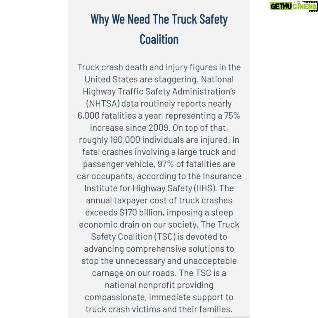 Kathryn Prescott - 8.3K Likes - Last week, @trucksafetycoalition did something great for the family members of those lost in crashes involving large trucks, and the smaller number of us who have survived them. @trucksafetycoalition is a small but incredibly important and dedicated organisation, run by literally two people (who I'm not sure ever sleep), fighting for better safety regulations for trucks. They deserve all the attention and support. If you've lost a family member in a crash involving a truck, or if you yourself have been involved in one, please reach out to them. You'll be connected to a whole network of people with similar experiences, as well as support groups, resources and advice. Here's some of us running all over Capitol Hill, sneaking in some meetings with lawmakers right before the shutdown. Go @trucksafetycoalition