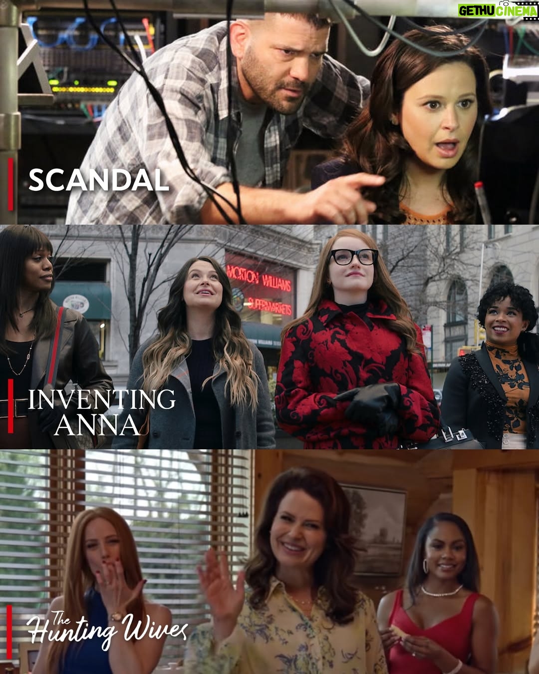 Katie Lowes - 7K Likes - Scandal’s back on the nettyflix, hunting wives joins next weeeeek!!