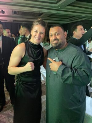 Katie Taylor Instagram - An incredible night in Bangkok at the @wbcboxing gala dinner!!