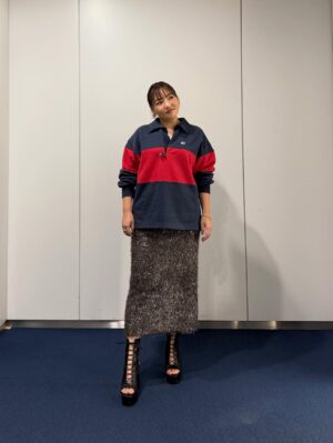 Kayo Noro Instagram - 衣装です🙋🏻‍♀️
・
①
knit with bustier @jusglitty_official
pants @arpege_story
penny loafers @kanematsu_official
jewelry @zuttoholic
・
・
②
blouse @qualite_official
pants @lounie_jp
pumps @kanematsu_official
jewelry @unoaerre_japan
・
・
③
velour pullover @cadune_official
lace blouse @mystrada_official
pants @threefourtime_official
pumps @tsurubymarikooikawa
jewelry @unoaerre_japan
・
・
④
camisole @mystrada_official
blouse @opaque.clip
pants @stola.jp
sandal @daianashoespress
pierce,ear cuff @zuttoholic
blacelet,ring @unoaerre_japan
・
・
⑤
jacket @studious_womens ,@studious_official
lace blouse @manof_official
pants @unfilo_official
pumps @tsurubymarikooikawa
jewelry @unoaerre_japan
・
・
⑥
blouson,blouse @cadune_official
pants @zara
pumps @tsurubymarikooikawa
jewelry @unoaerre_japan
・
・
⑦
cardigan @ships_women_official 
cut&sewn @lounie_jp
skirt @doclasse_style
sandal @tsurubymarikooikawa
jewelry @unoaerre_japan
・
・
⑧
blouse @whimgazette_official
t-shirt @g_rock_s
pants @lounie_jp
mule @kanematsu_official
jewelry @unoaerre_japan
・
・
⑨
skirt @cadune_official
mule @kanematsu_official
jewelry @unoaerre_japan
・
・
⑩
knit @rougeviflacle_official
skirt,pumps @tsurubymarikooikawa
pierce @zuttoholic
blacelet,ring @unoaerre_japan
・
・
⑪
blouse @opaque.clip
pants @manof_official
sandal @kanematsu_official
jewelry @unoaerre_japan
・
・
⑫

polo shirt @ships_women_official
skirt @lounie_jp
boots @dianashoespress
blacelet,ring @unoaerre_japan