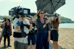 Keeley Hawes Instagram - taking you behind the action 🎥 #TheAssassin is out NOW on Prime Video