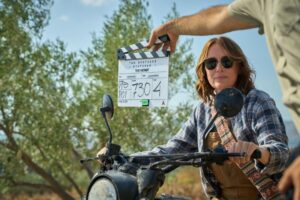 Keeley Hawes Instagram - taking you behind the action 🎥 #TheAssassin is out NOW on Prime Video