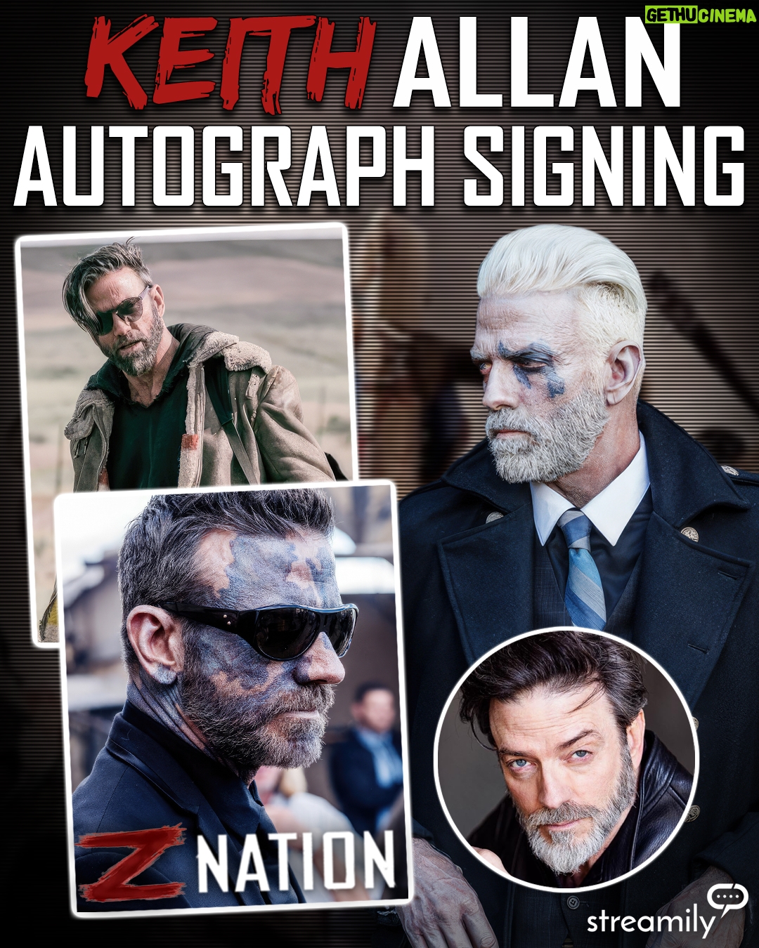 Kellita Smith - 5.7K Likes - Z Nation Cast Signing Event is on! Q&A - 8/2/25 
Solo Signings to follow! Z Nation Poster signed by the cast available NOW!
.
https://streamily.com/z-nation
.
#ZNation  #ZNationSyFy #NetflixZNation #ZNationSeries #ZNationFans #TeamZNation 
#WatchZNation #ZombieTV #ZombieApocalypse #autograph #castsigning #fyp