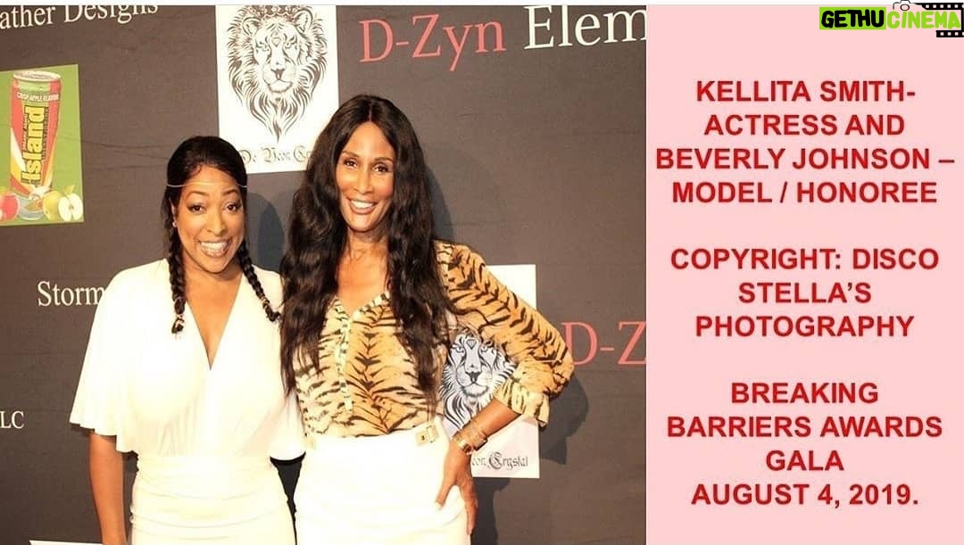 Kellita Smith - 2.7K Likes - Repost @disco_stella_pics 
Me and the beautiful @iambeverlyjohnson 🤗🥰