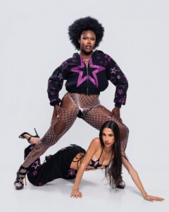 Kerri Colby Instagram - My ultimate ✨ALLSTAR collection✨ is here! Delivering head to toe Big Winner Energy in the most glamorous and dazzling way for everyone! 💞
I have been working on this magical project with @nuwa1997_official for a little over a year and I’m so excited to finally share with you all!✨PRESALE STARTS NOW!✨
 @nuwa1997_official website or through kerricolby.com

Thank you @vampirechinese for being the best design partner

Models 💞
@pink_neinu 
@stelluhb 
@ashurgharavi 
@noahwaybabe 
@jessejamespattison 

Photography by @jordy.sng