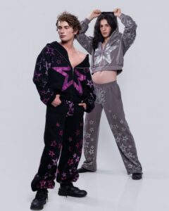 Kerri Colby Instagram - My ultimate ✨ALLSTAR collection✨ is here! Delivering head to toe Big Winner Energy in the most glamorous and dazzling way for everyone! 💞
I have been working on this magical project with @nuwa1997_official for a little over a year and I’m so excited to finally share with you all!✨PRESALE STARTS NOW!✨
 @nuwa1997_official website or through kerricolby.com

Thank you @vampirechinese for being the best design partner

Models 💞
@pink_neinu 
@stelluhb 
@ashurgharavi 
@noahwaybabe 
@jessejamespattison 

Photography by @jordy.sng