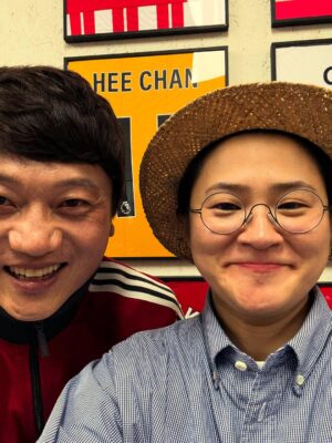 Kim Shin-young Instagram - #지난날 #박문성 해설위원님