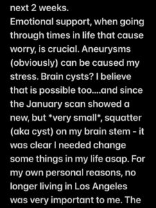 Kirsten Storms Instagram - I wanted to post this because even though my brain seems to be sorta lowkey rebelling against me, it does allow me to understand that we’ve all got times when things aren’t great. If we can, we will do our best to do what is best for ourselves and loved ones. Since I knew what an aneurysm was, the scan in January majorly freaked me out. A few days after I was discharged from the hospital, someone created a blog post that said I was in the hospital that weekend because I tried to “unalive” myself. I couldn’t understand why a person would makeup something that terrible, when they had no idea why I was really there. There are a few really bad apples out there. We all know that…but there are people in my life who I am truly thankful to know. One of those individuals just made a sh*t load of sweaters with me. They are glorious. 😍@EmmeRylan @kirstenandemme #CrochetingIsGoodForTheBrain #KickinIt